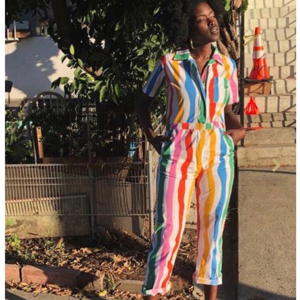 Nooworks Salvation Stripe Coveralls XL